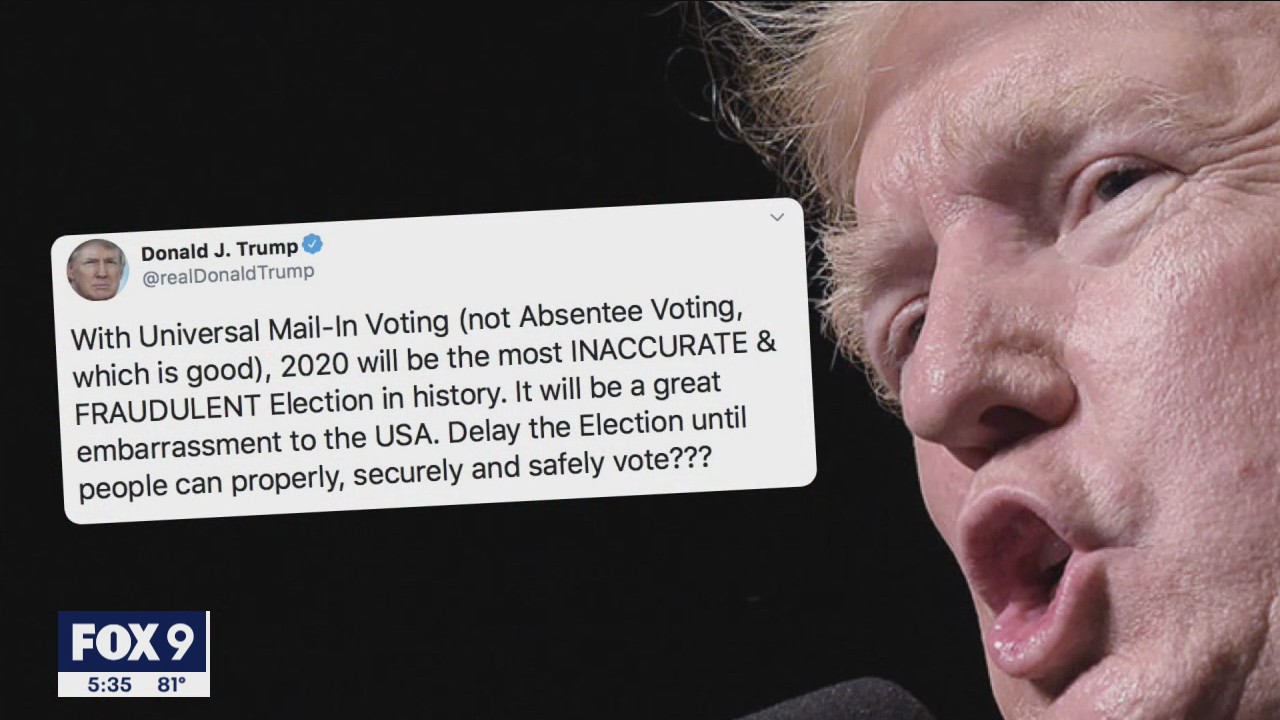 Minnesota elections official calls Trump's threat to move Election Day 'dangerous', but 'empty'