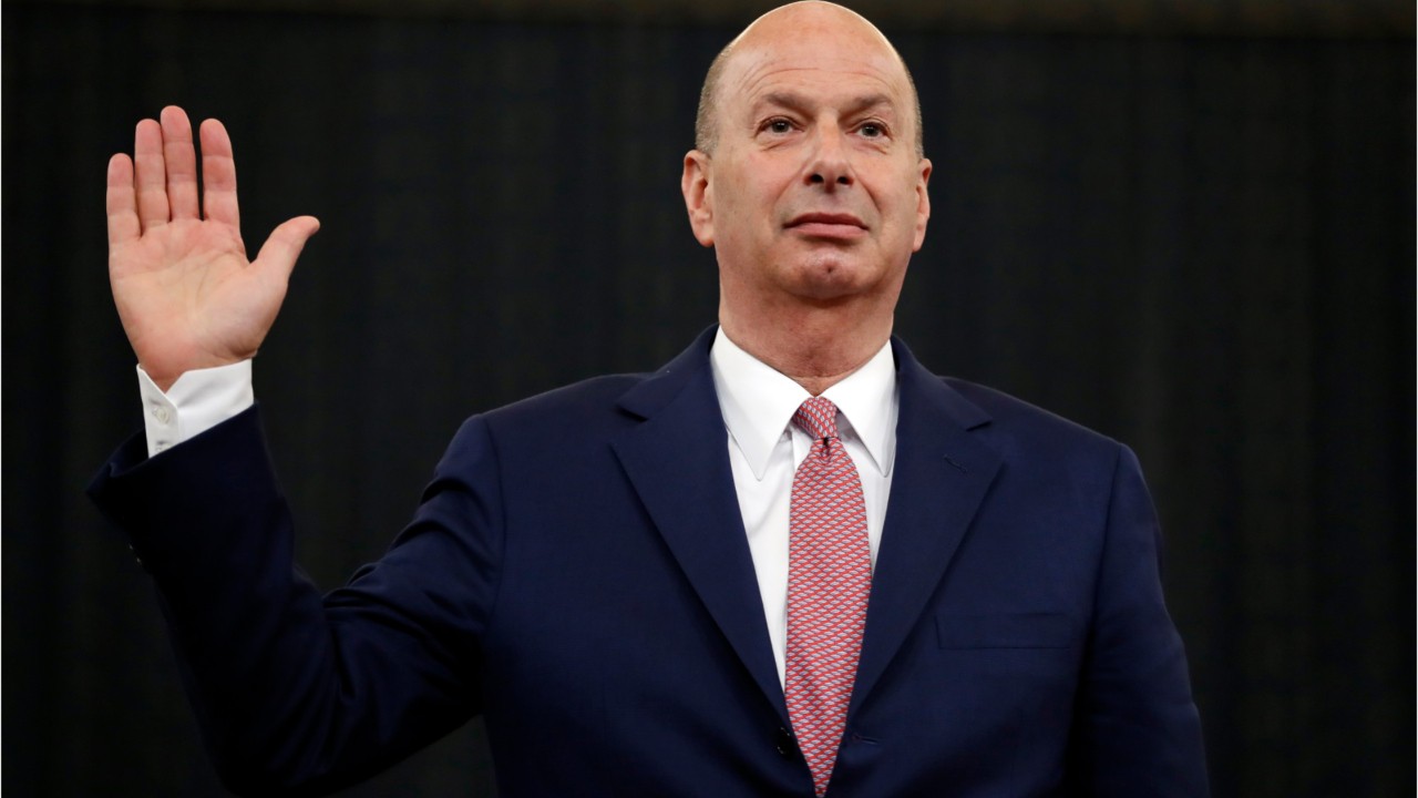 Sondland says he ‘followed president’s order’ to work with Giuliani