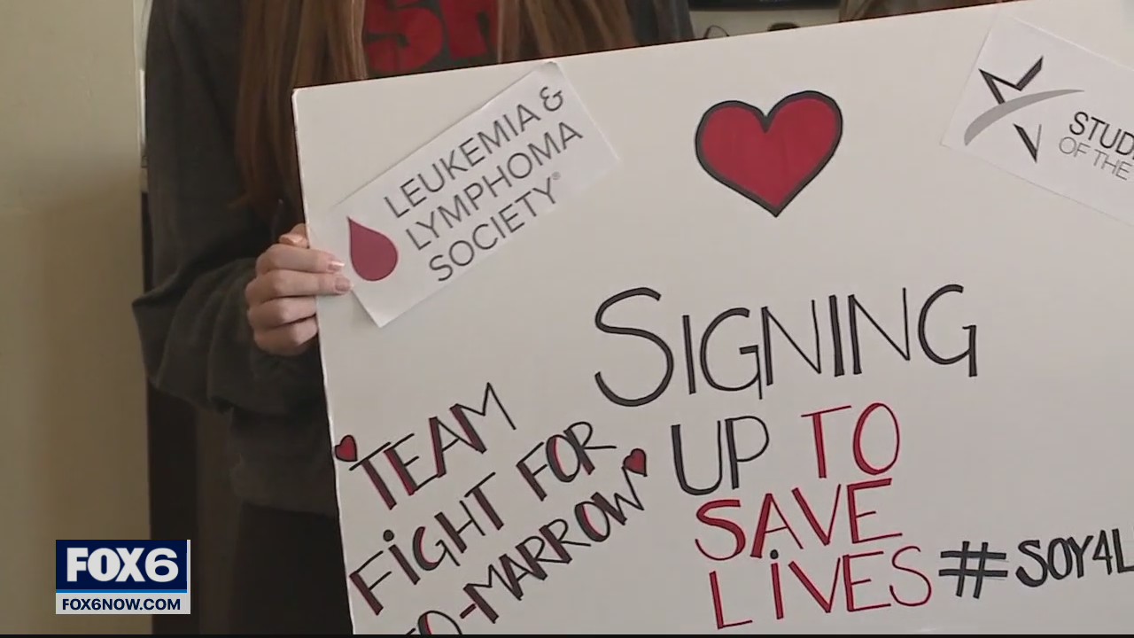 2 sisters help raise money to find a cure for blood cancer