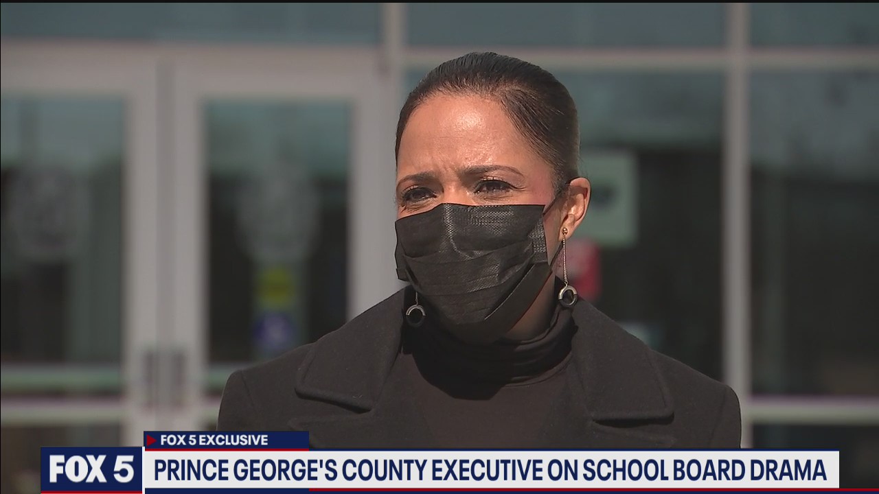 Prince George's County Executive speaks exclusively to FOX 5 on school board drama