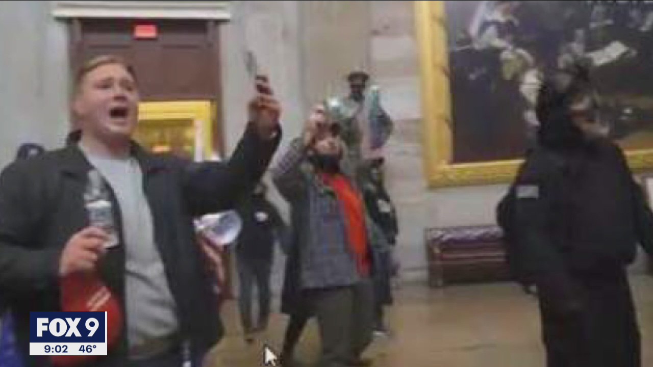 Charges: Minnesota man posted Snapchat videos of him entering U.S. Capitol during Jan. 6 riot