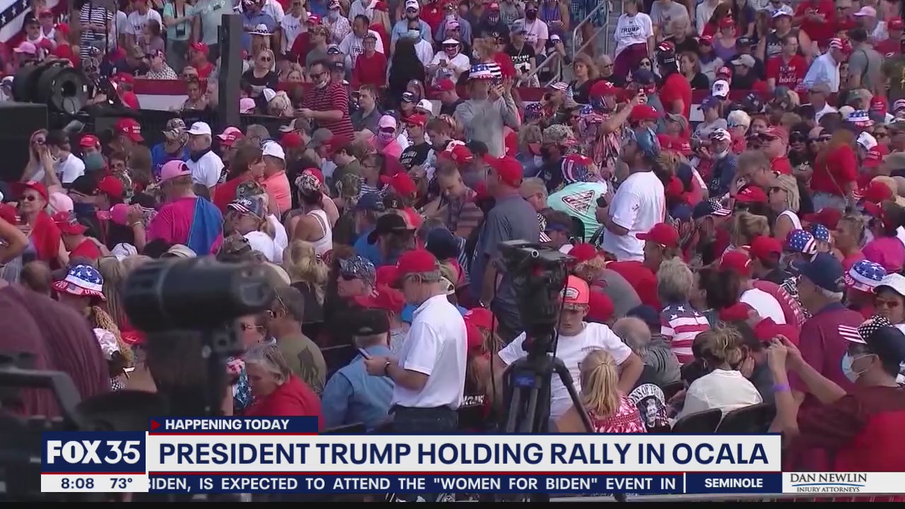President Trump to hold campaign rally in Ocala on Friday