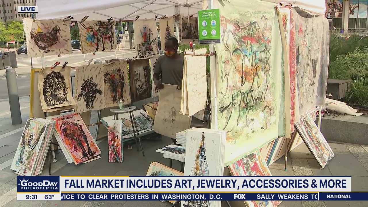 Made in Philadelphia Fall Market sets up shop in Dilworth Park