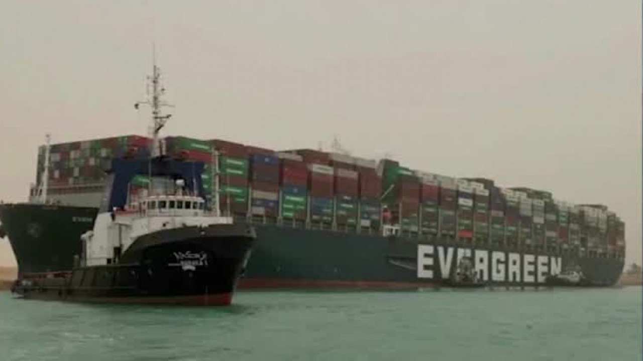 Suez Canal blocked
