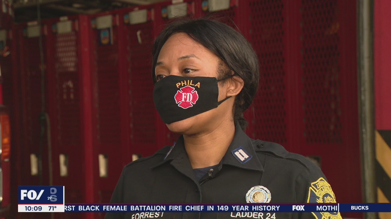 Philadelphia to promote first Black female battalion chief