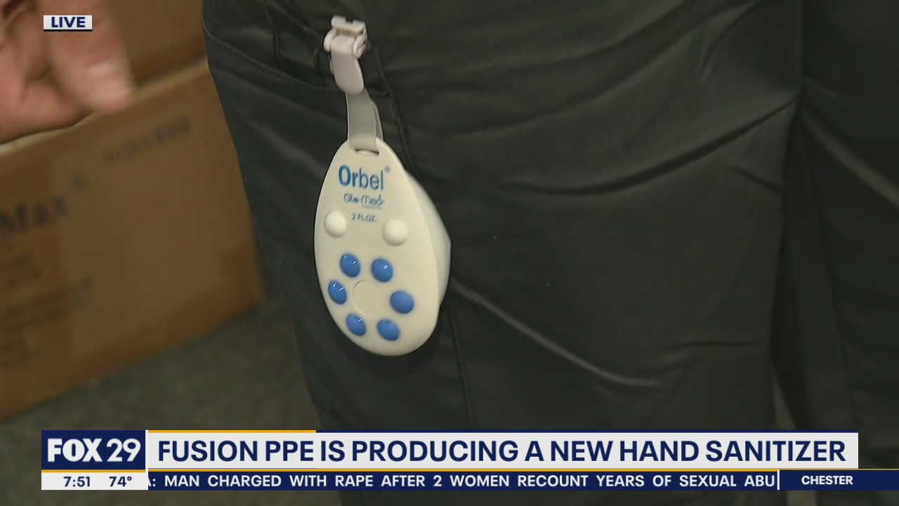 Local company creates new hand sanitizer used by the NFL