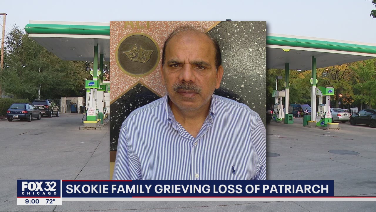 Stray gunfire kills 64-year-old gas station owner in West Town; teen wounded