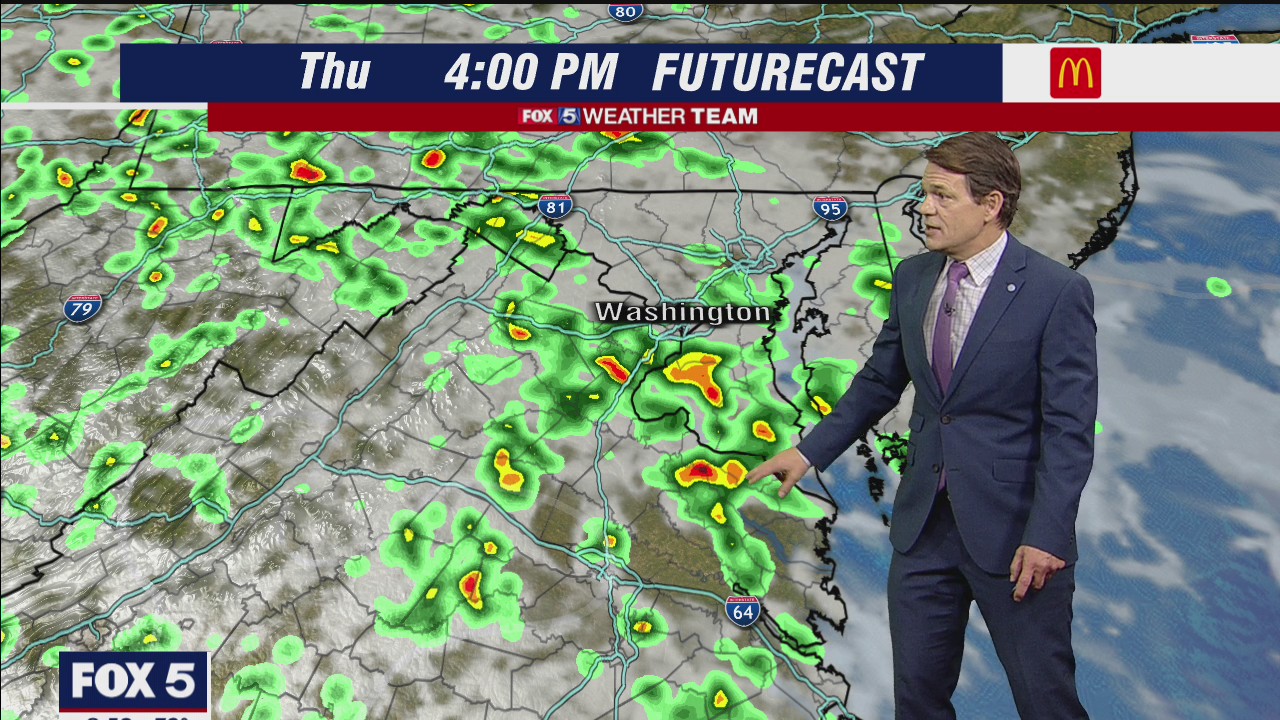 FOX 5 Weather forecast for Thursday, June 10