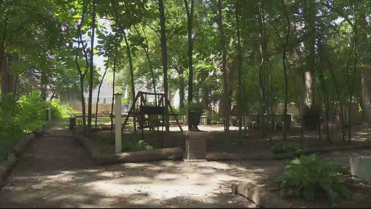 Detroit couple's backyard park offers safe space for kids