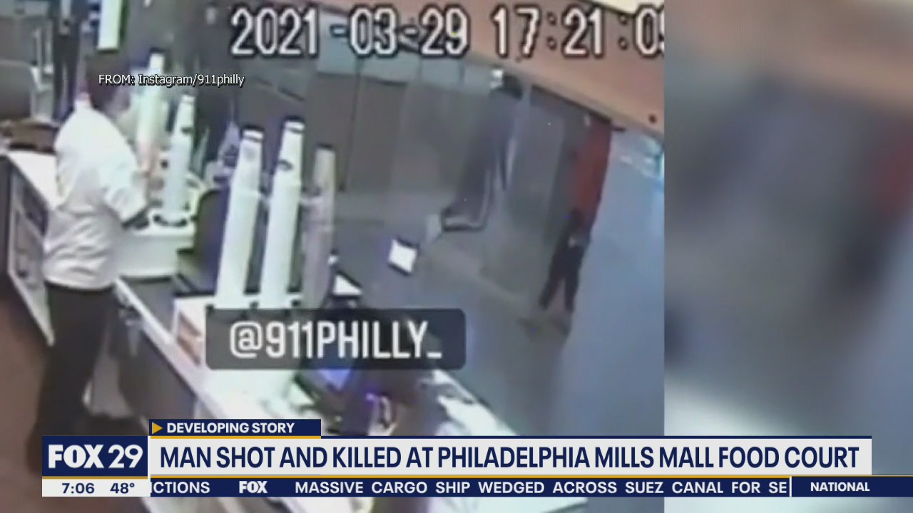 Man shot, killed at food court in Philadelphia Mills Mall