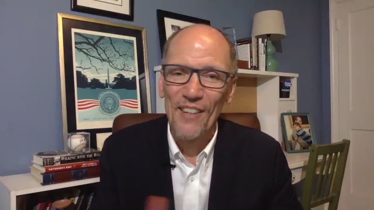 DNC Chair Tom Perez on Joe Biden and Detroit comments from Trump