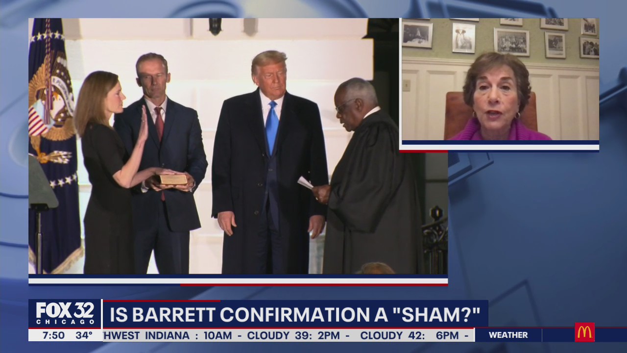 Rep. Jan Schakowsky on the swearing in of Amy Coney Barrett as Supreme Court justice