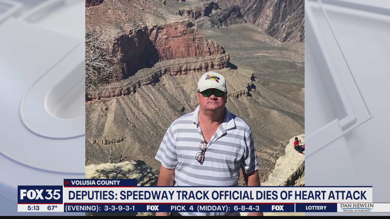 Report: New Smyrna Speedway track official died from heart attack