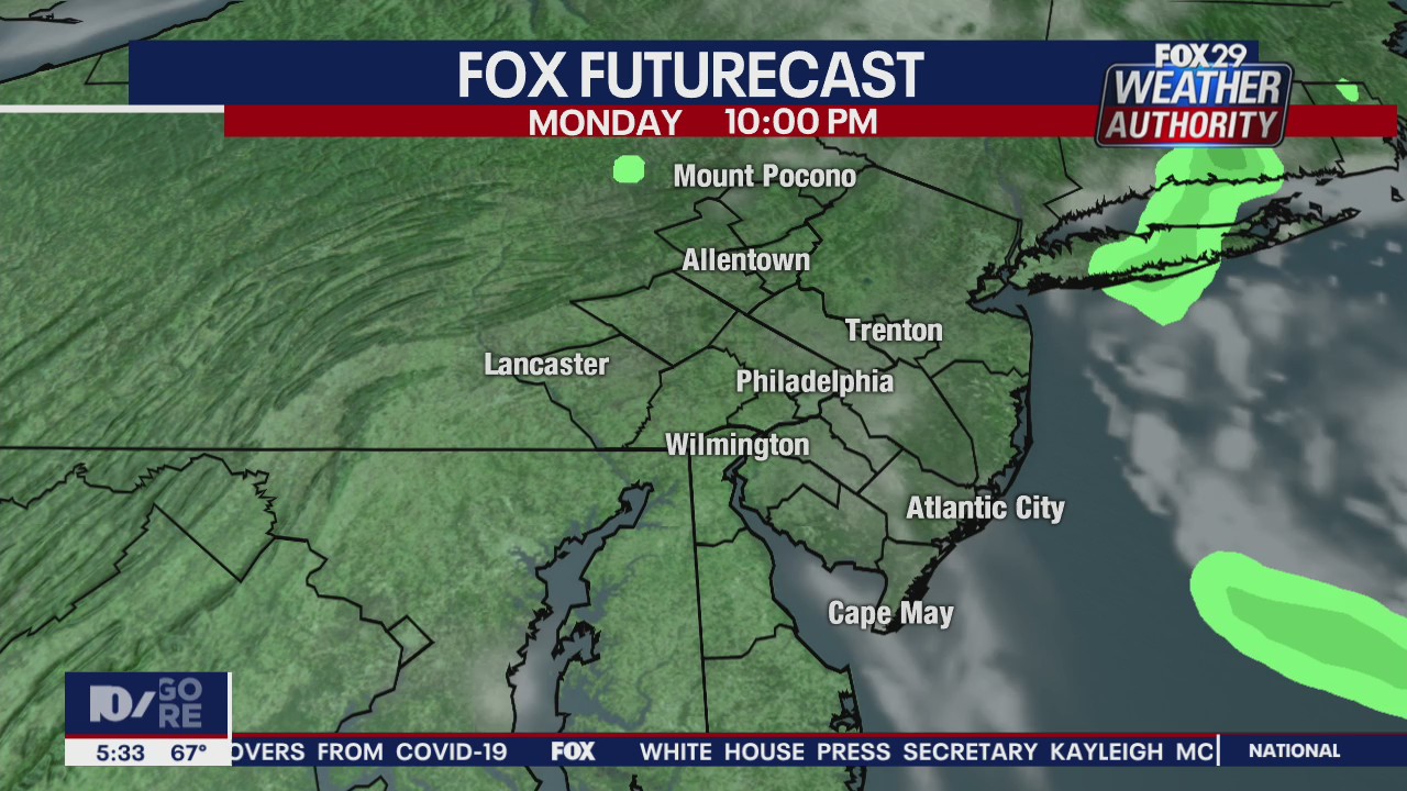 FOX 29 Weather Authority 7-day forecast