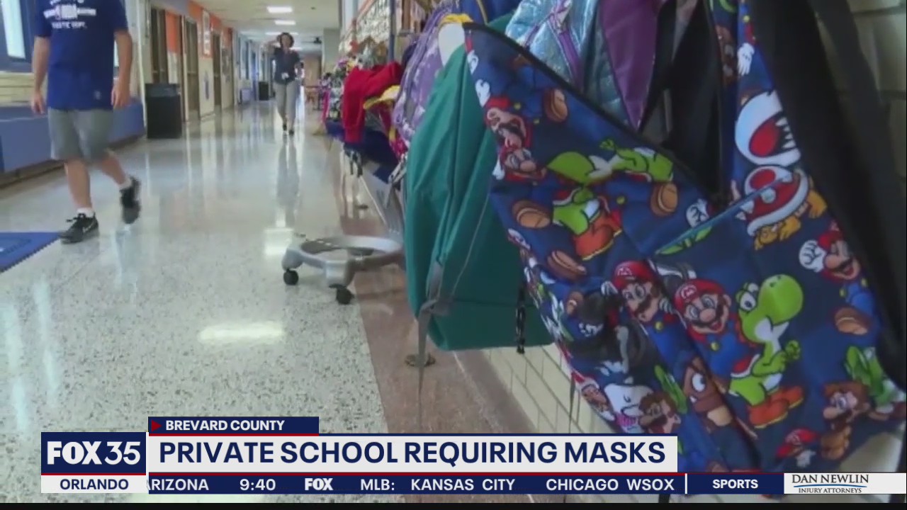 Private school requiring masks