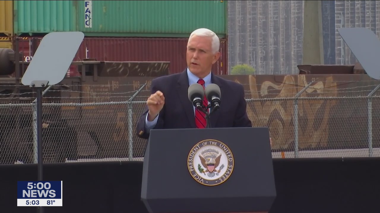 Vice President Pence makes campaign stop in Duluth