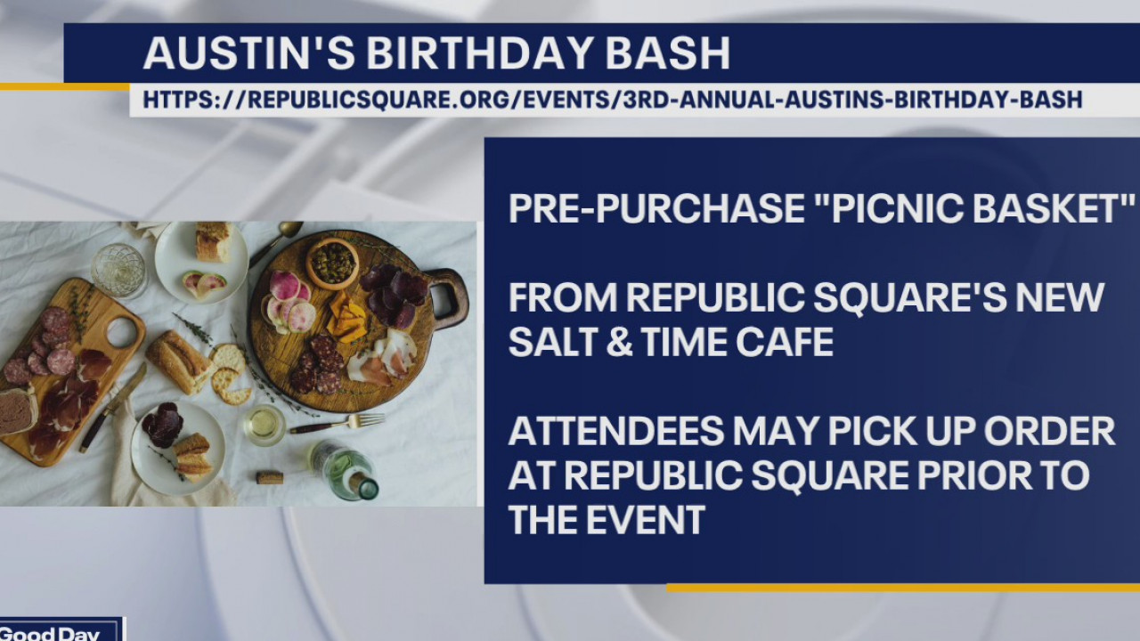 Austin's Birthday Bash will be a virtual celebration this year