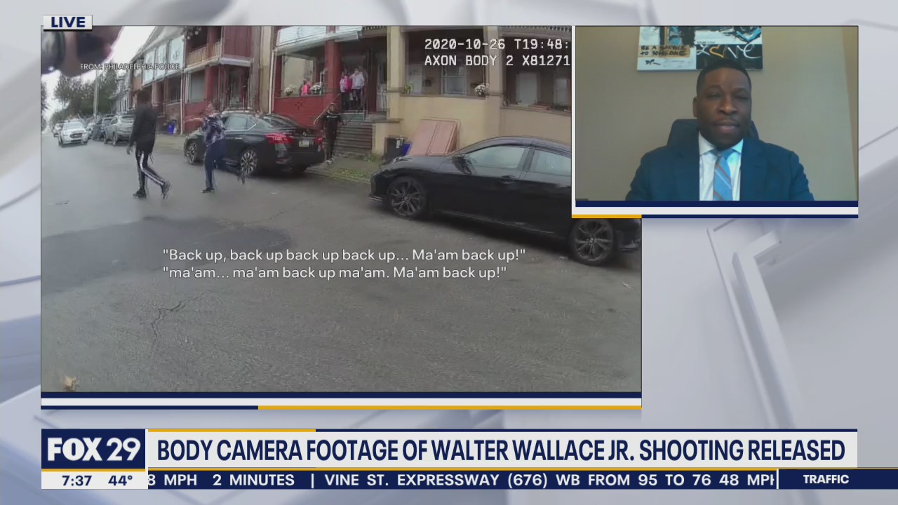 Shaka Johnson discusses body camera footage of Walter Wallace Jr. shooting after its release