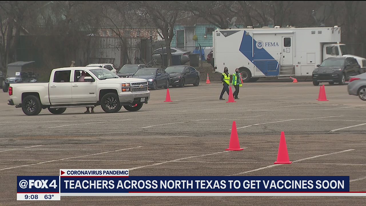 No plan in place yet for Dallas ISD teachers, staff to get vaccinated