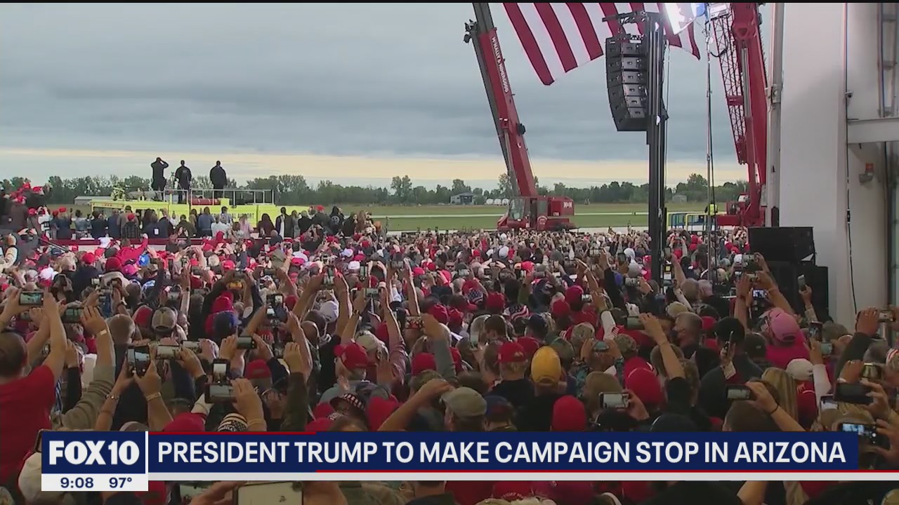 Arizona volunteers preparing for President Trump's Sept. 14 'Latinos for Trump' visit