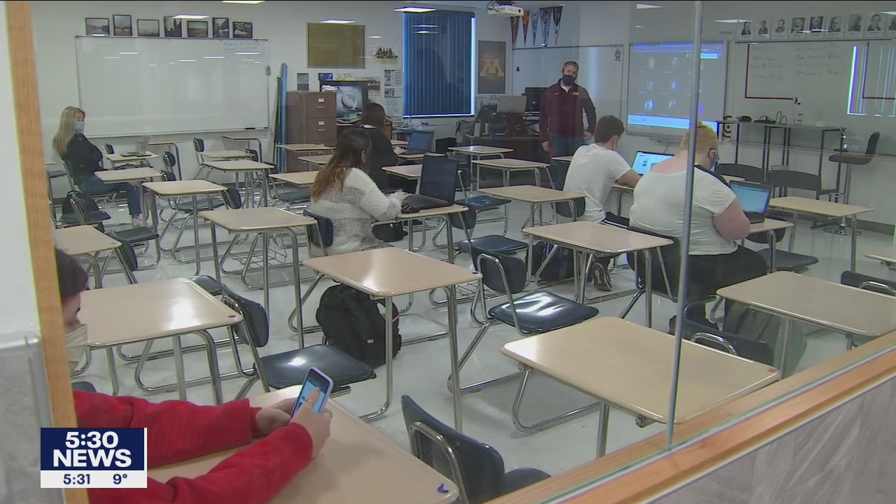 St. Francis middle, high school students return ahead of Walz announcement