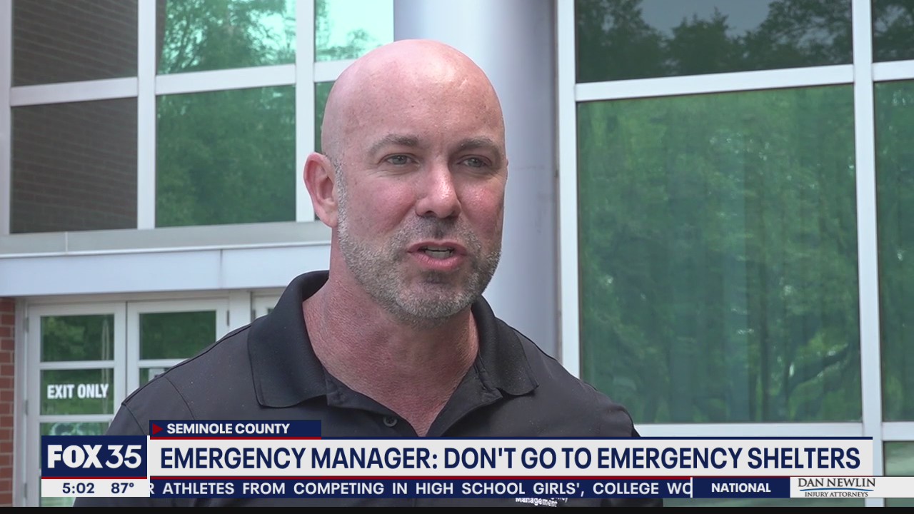 Emergency manager: Don't go to emergency shelters