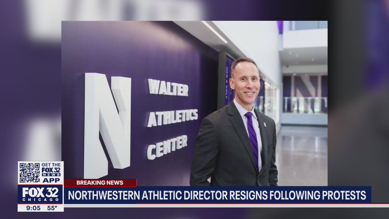 Northwestern Athletic Director resigns following protests