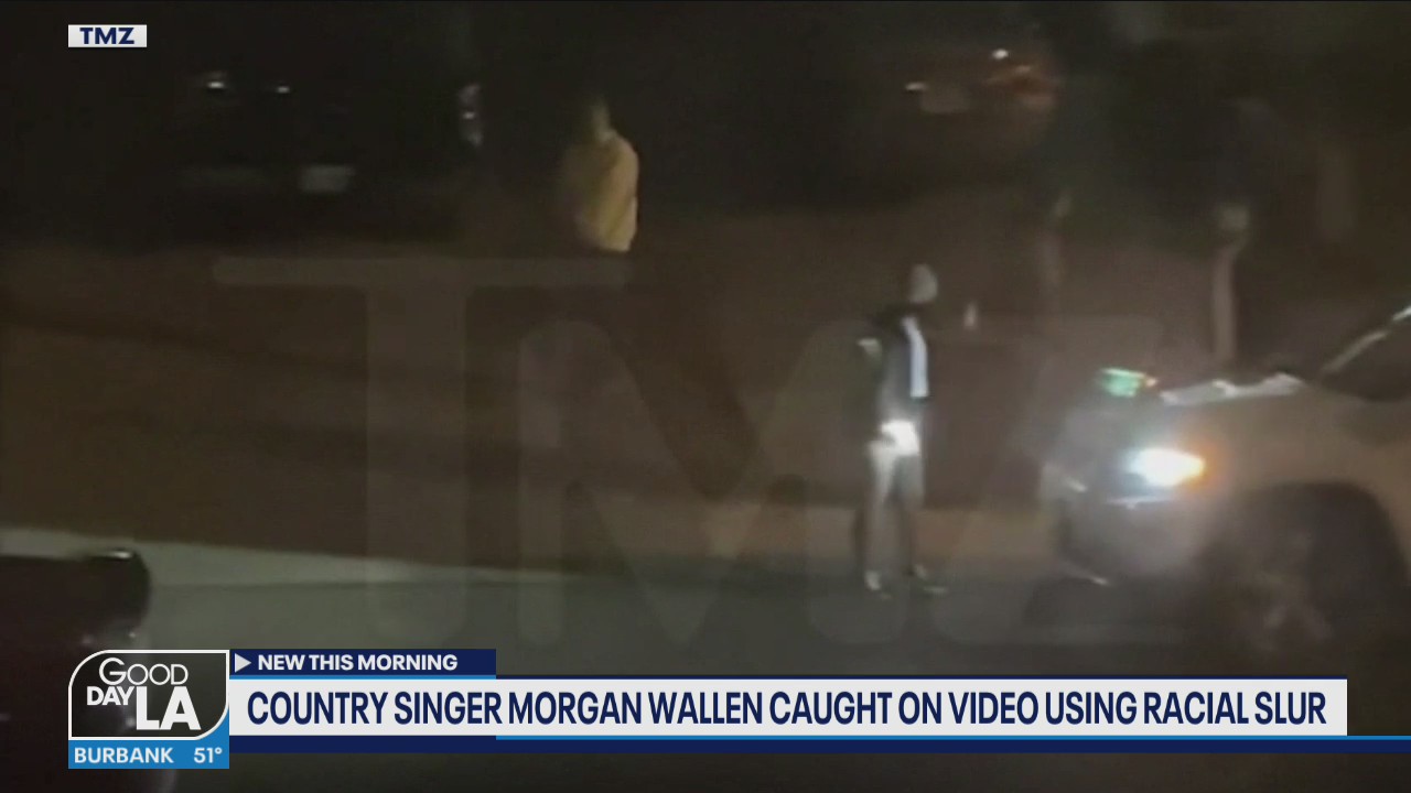 Video shows country star Morgan Wallen yelling racial slur