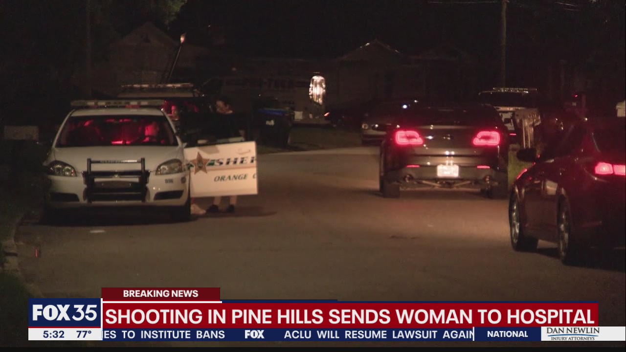 Shooting in Pine Hills sends woman to hospital