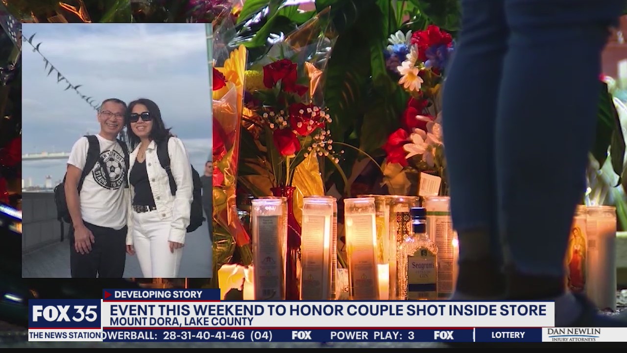 Event this weekend to honor Mount Dora couple shot inside store