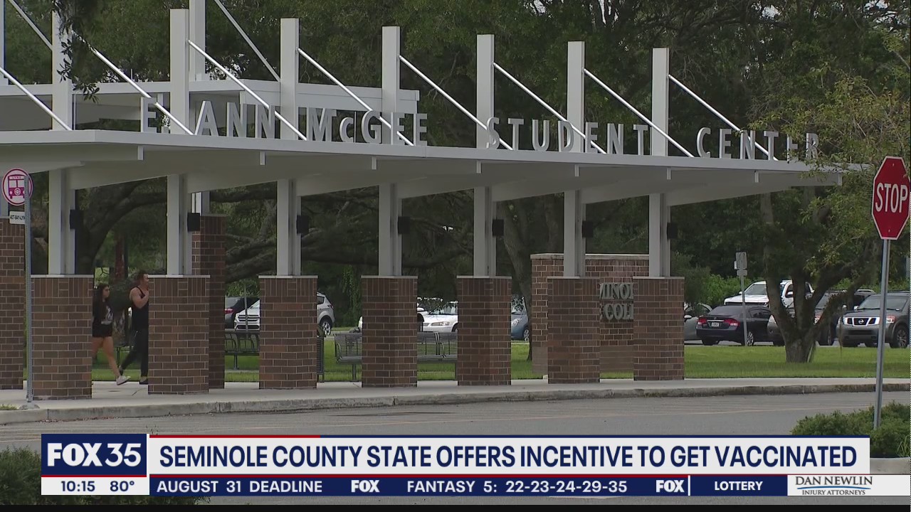 Seminole State College offers incentive to get vaccinated