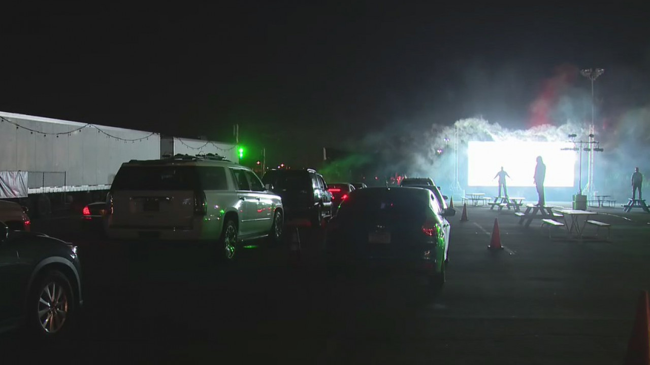 Drive-thru Halloween haunt in Costa Mesa