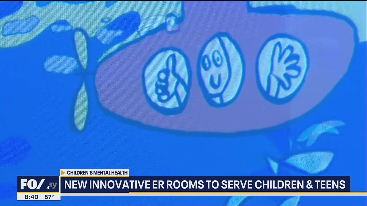 New innovative ER rooms to serve children and teens