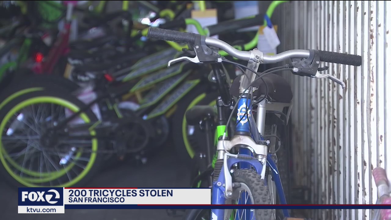 200 tricycles stolen that were meant to be given to needy children