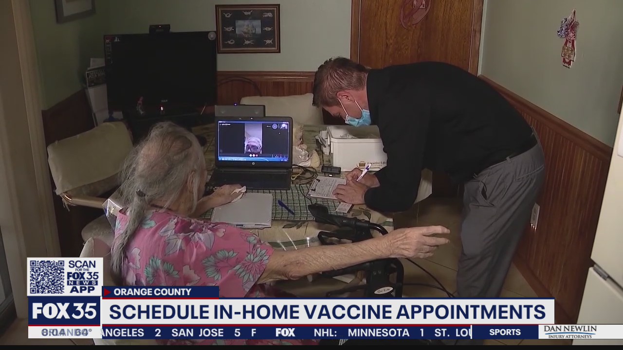 Orange County offering in-home vaccines appointments