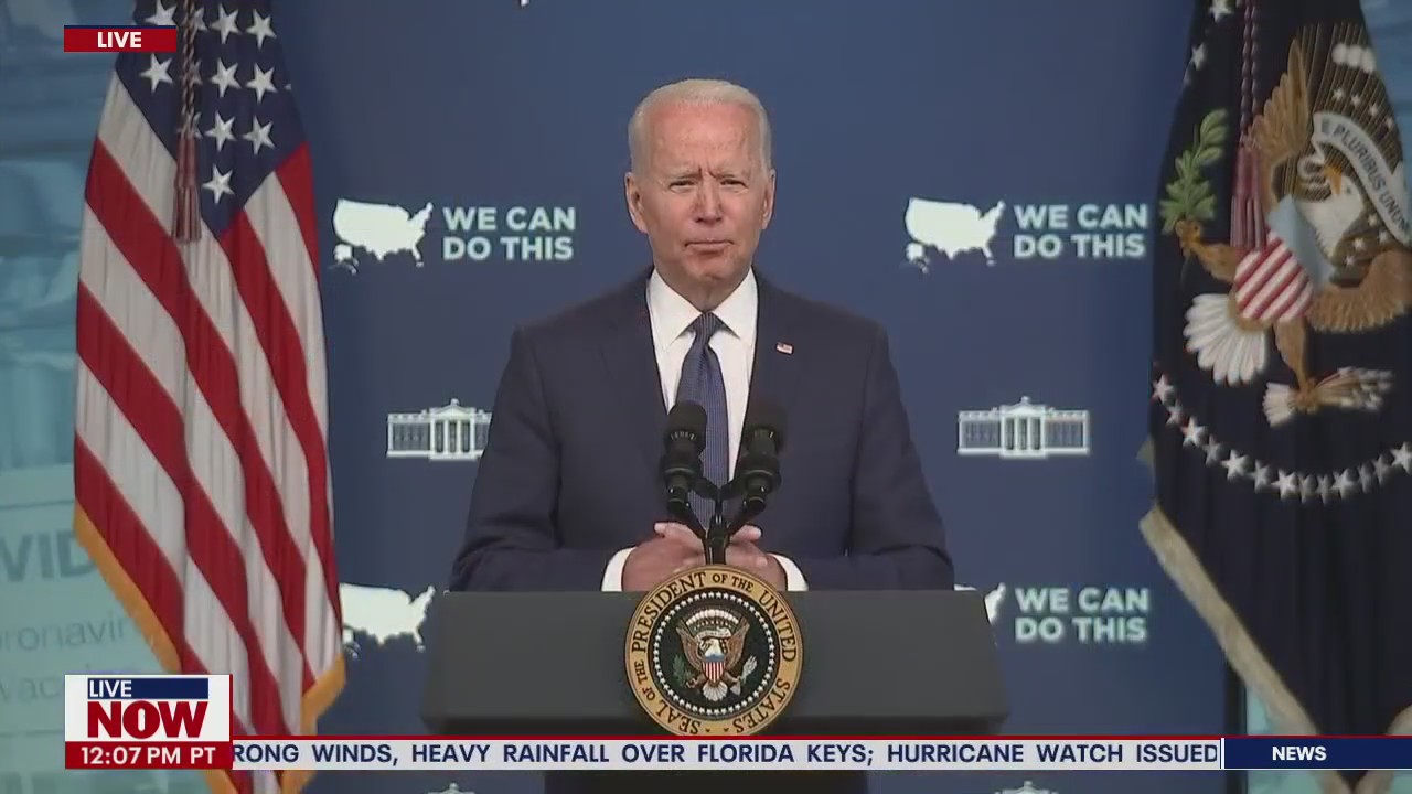President Biden outlines latest goal to increase COVID-19 vaccinations