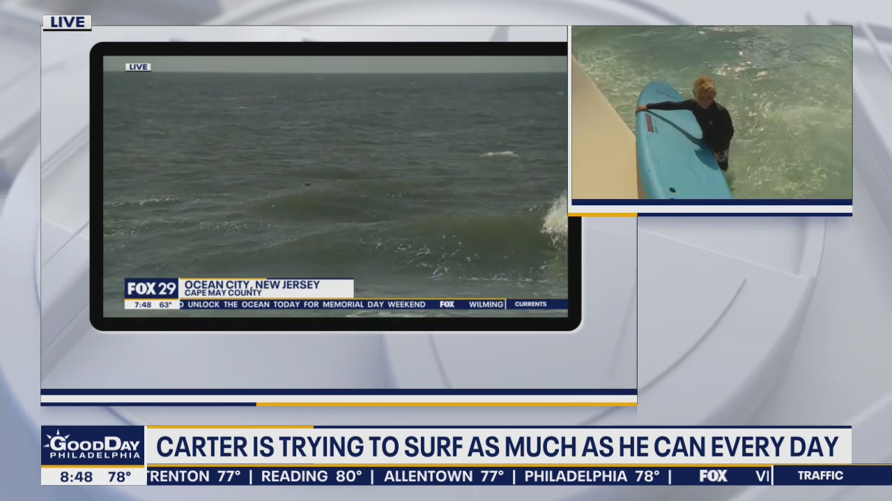Local 10-year-old enjoys four hundredth surf