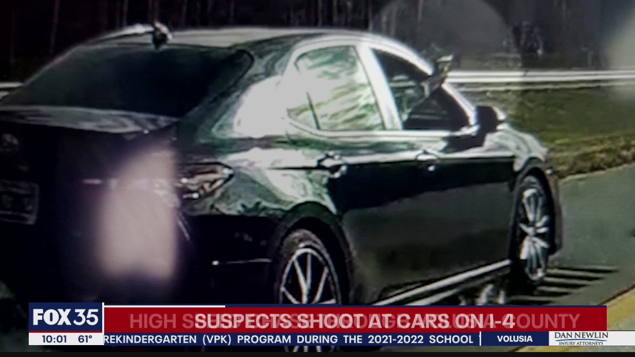 Suspects arrested, accused of shooting at cars on I-4