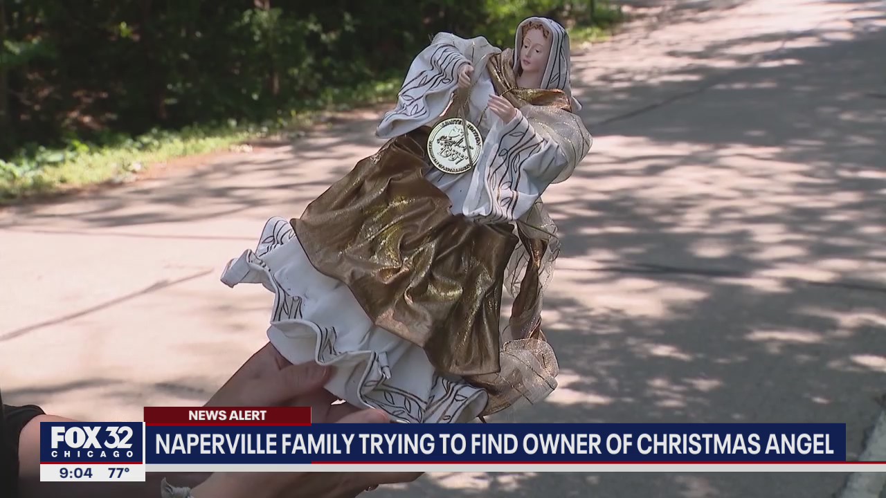 Naperville family impacted by tornado trying to find owner of Christmas angel