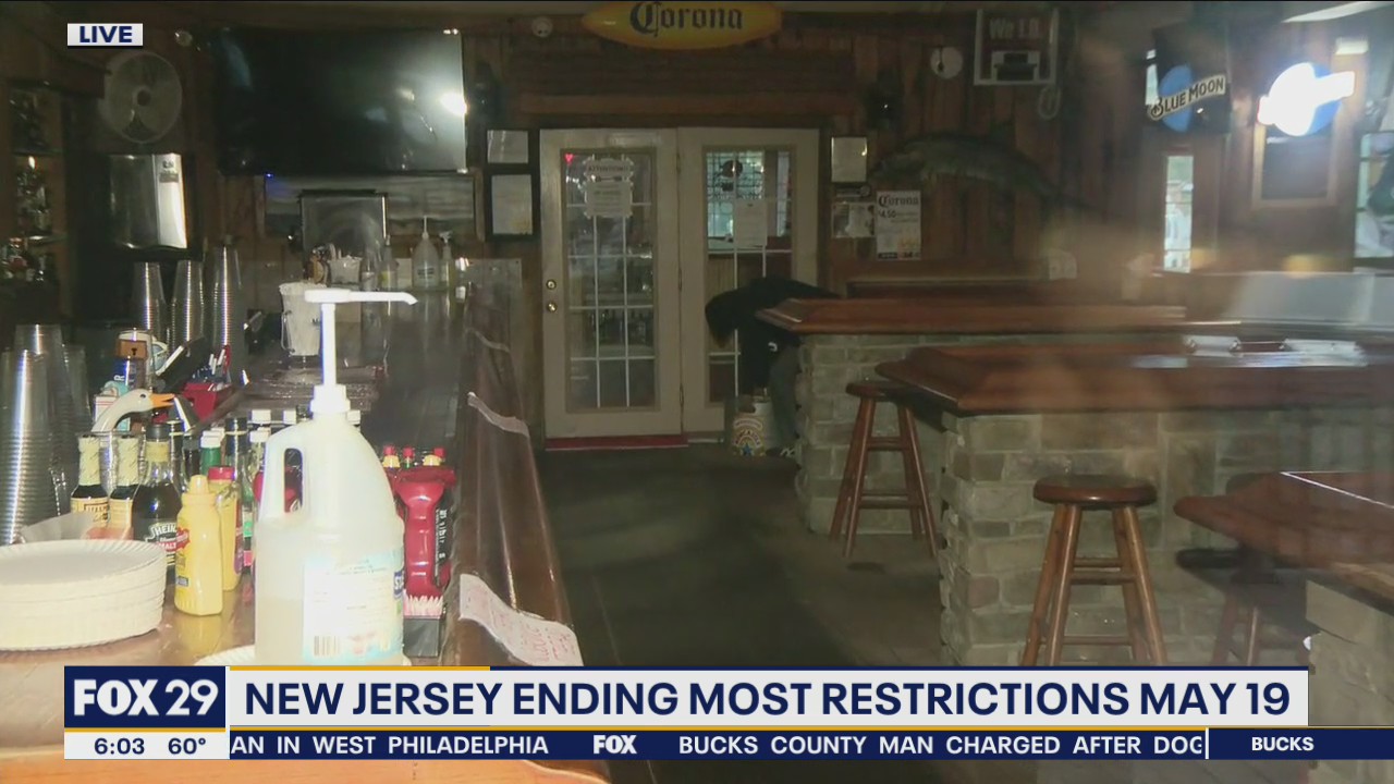 New Jersey ending most restrictions May 19