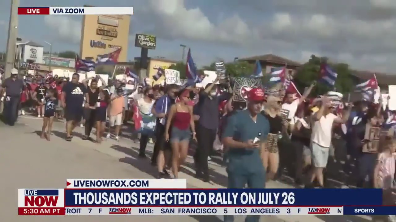 Thousands expected to rally in D.C to protest communism regime in Cuba | LiveNOW from FOX