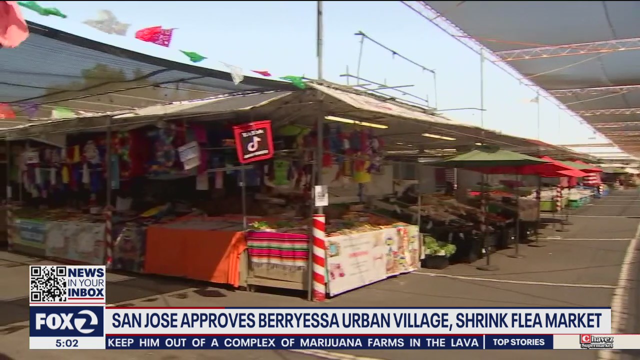 San Jose approves urban village, shrinking flea market