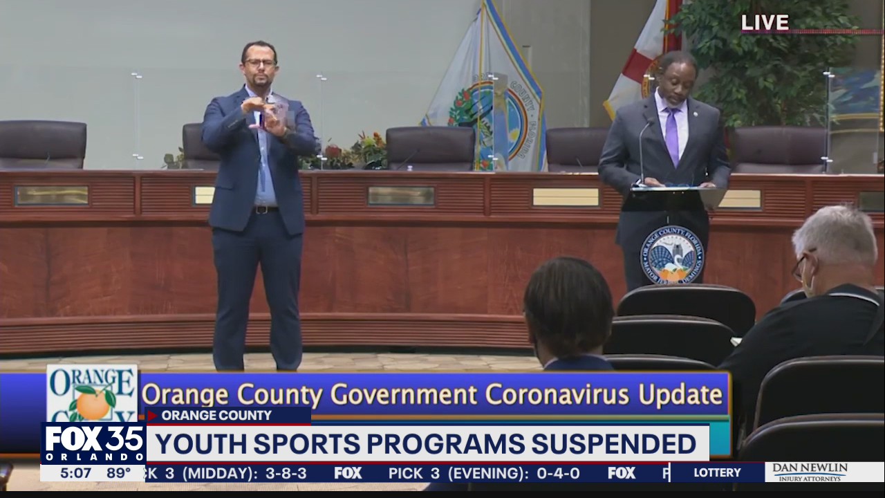 Youth sports programs suspended in Orange County