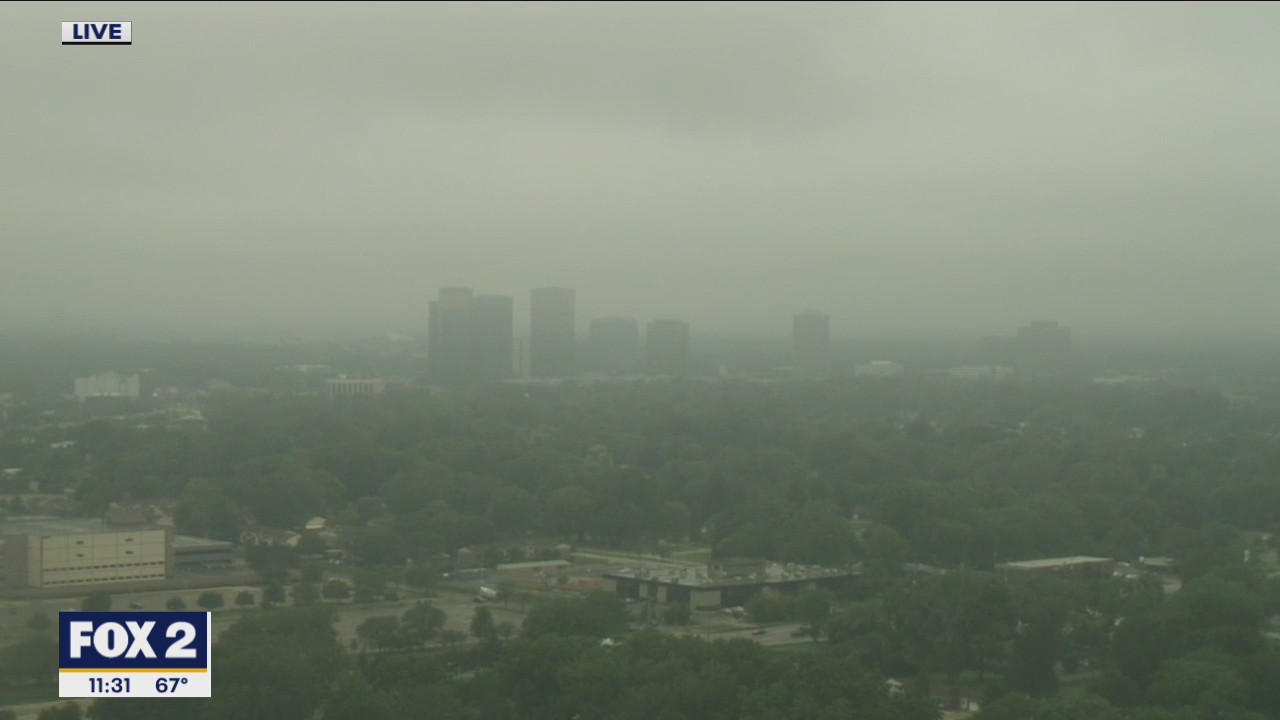 Cloudy, Humid Monday