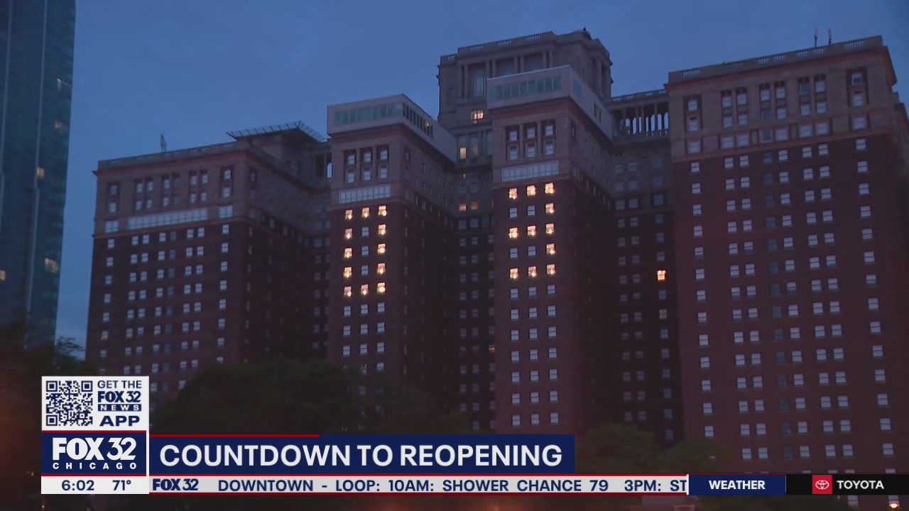 Chicago's signature hotels prepare for reopening after over a year of dormancy