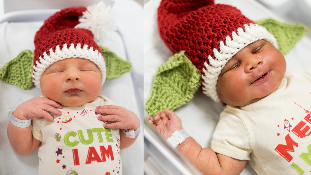 Pittsburgh hospital dressed newborns as Baby Yoda this holiday season
