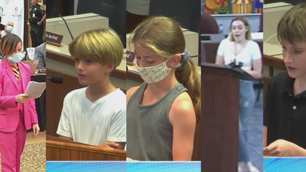 No matter which side, children's voices appreciated in mask debates