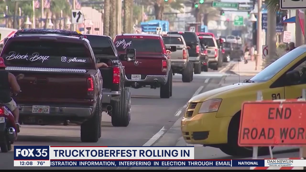 Bikers move on, making way for Trucktoberfest in Daytona Beach