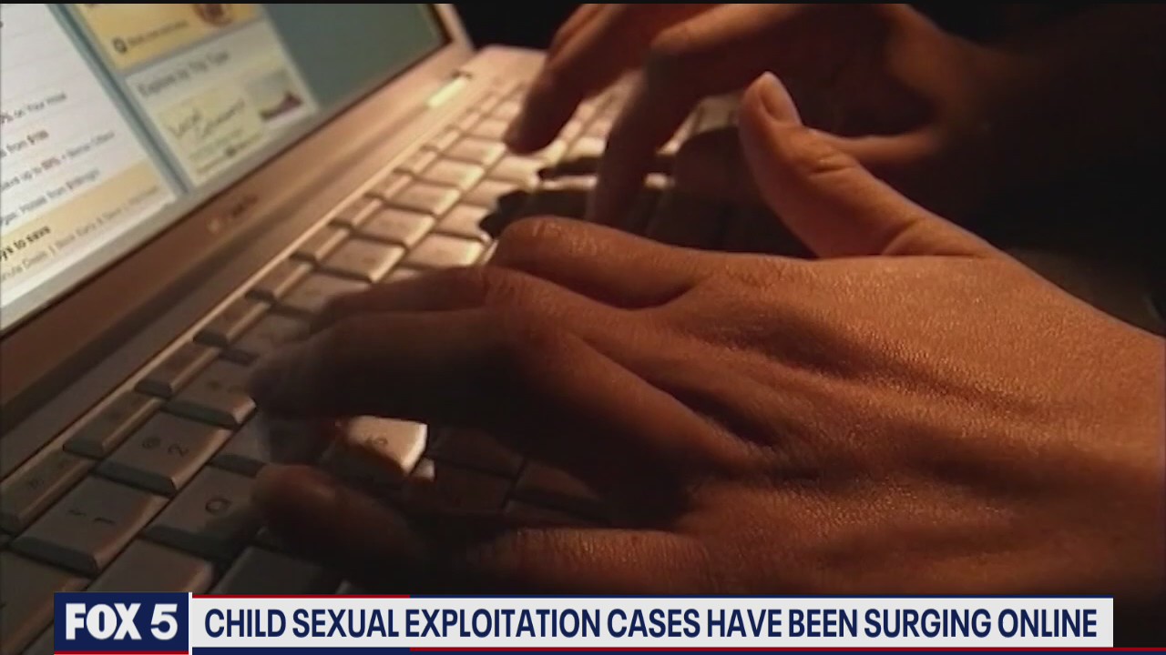 Child sexual exploitation cases have been surging online