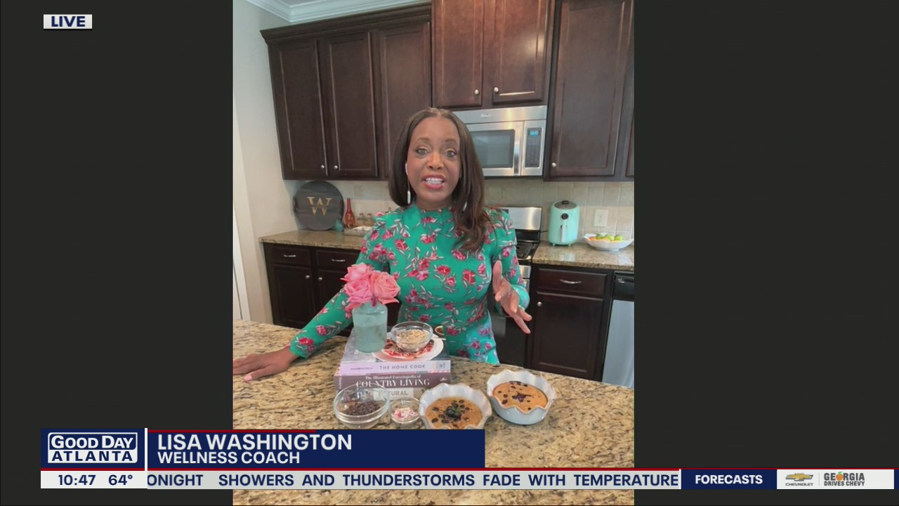Wellness Coach Lisa Washington shares her recipe for baked oats